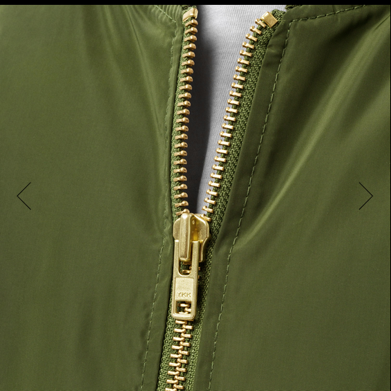 sustainable bomber jacket